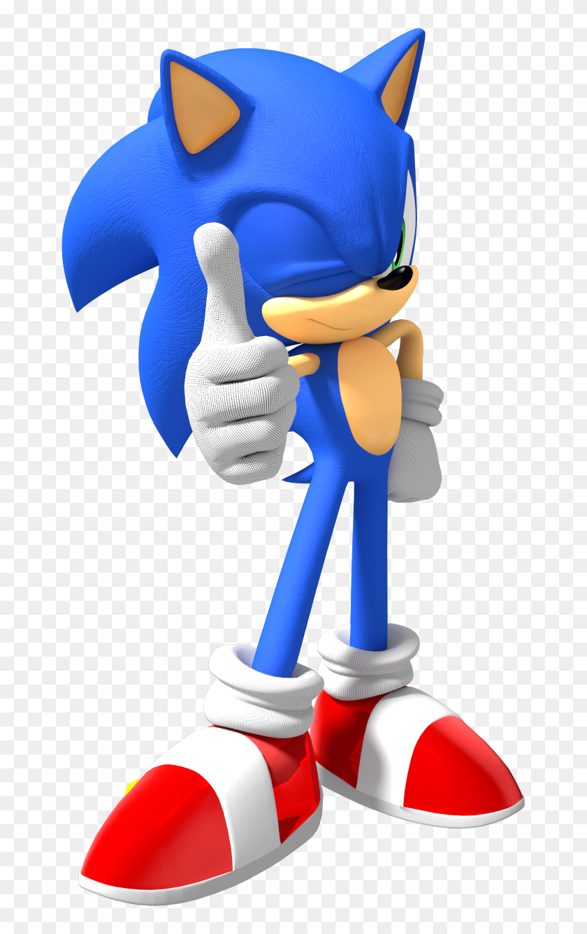 Sonic The Hedgehog Thumbs Up