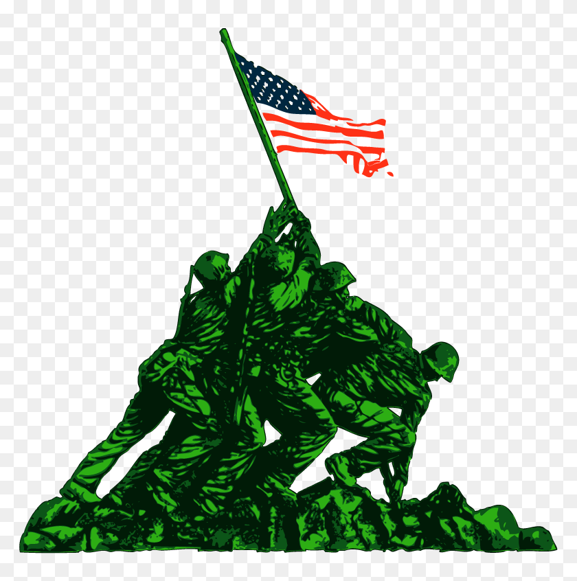 Iwo Jima - Iwo Jima Memorial, HD Png Download - 800x800 (#4359051) - PinPng