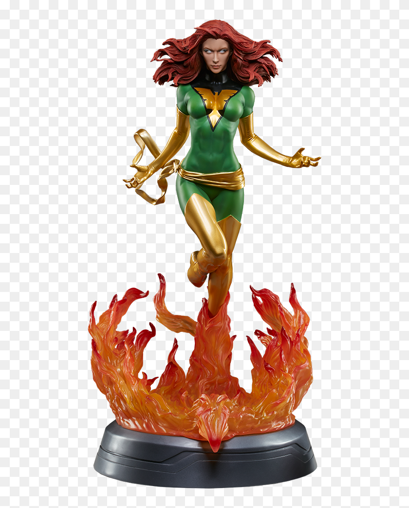 Phoenix Jean Grey Premium Format™ Figure - Dark Phoenix Figure, HD Png ...