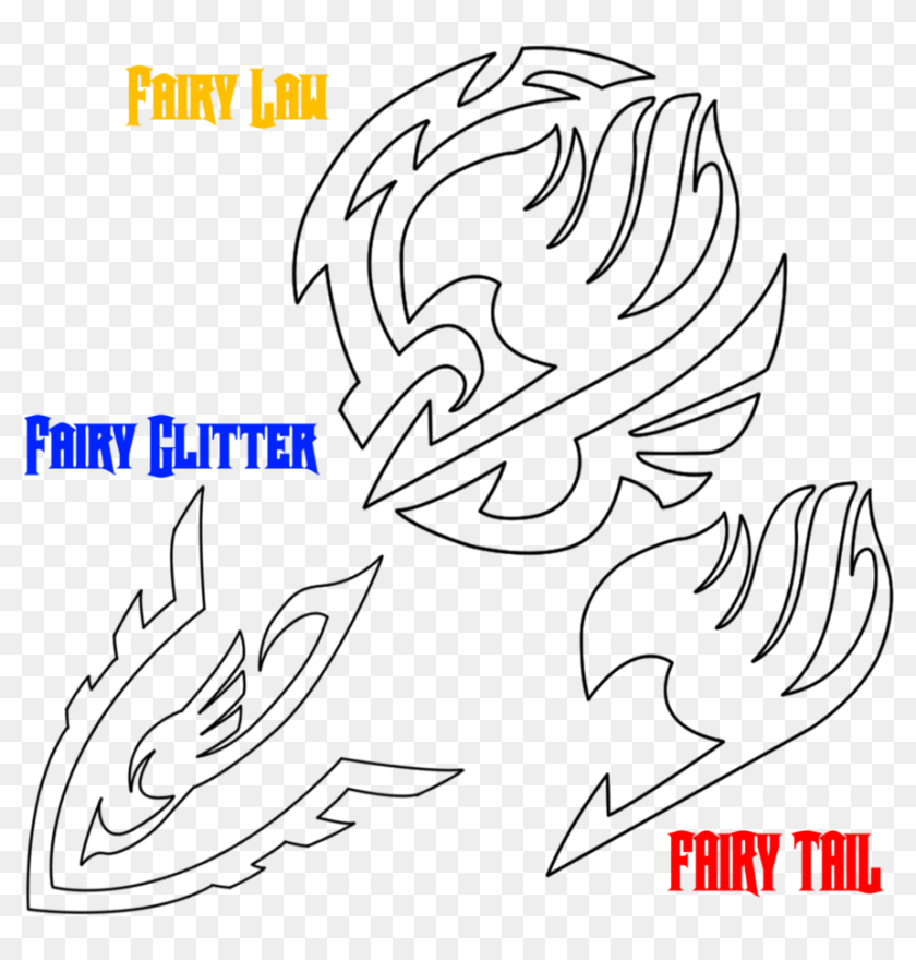 Fairytail Drawing Symbol Fairy Tail Fairy Glitter Tattoo Hd Png Download 4x4 Pinpng