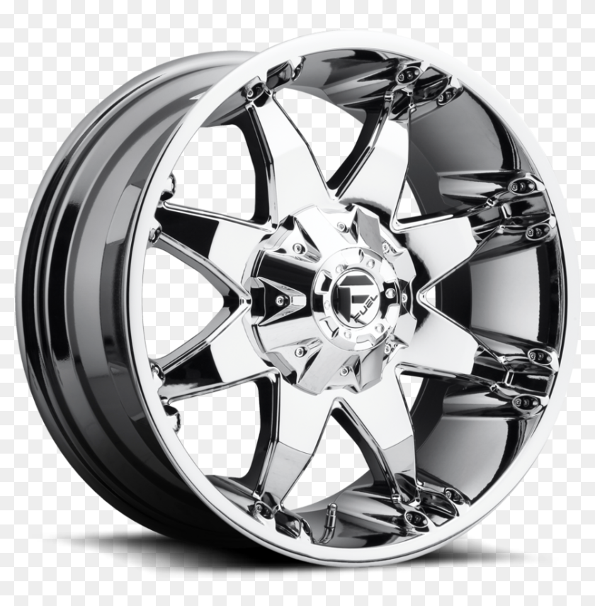 Fuel Octane D520 Pvd Chrome One Piece Off-road Wheels - Chrome Gear ...