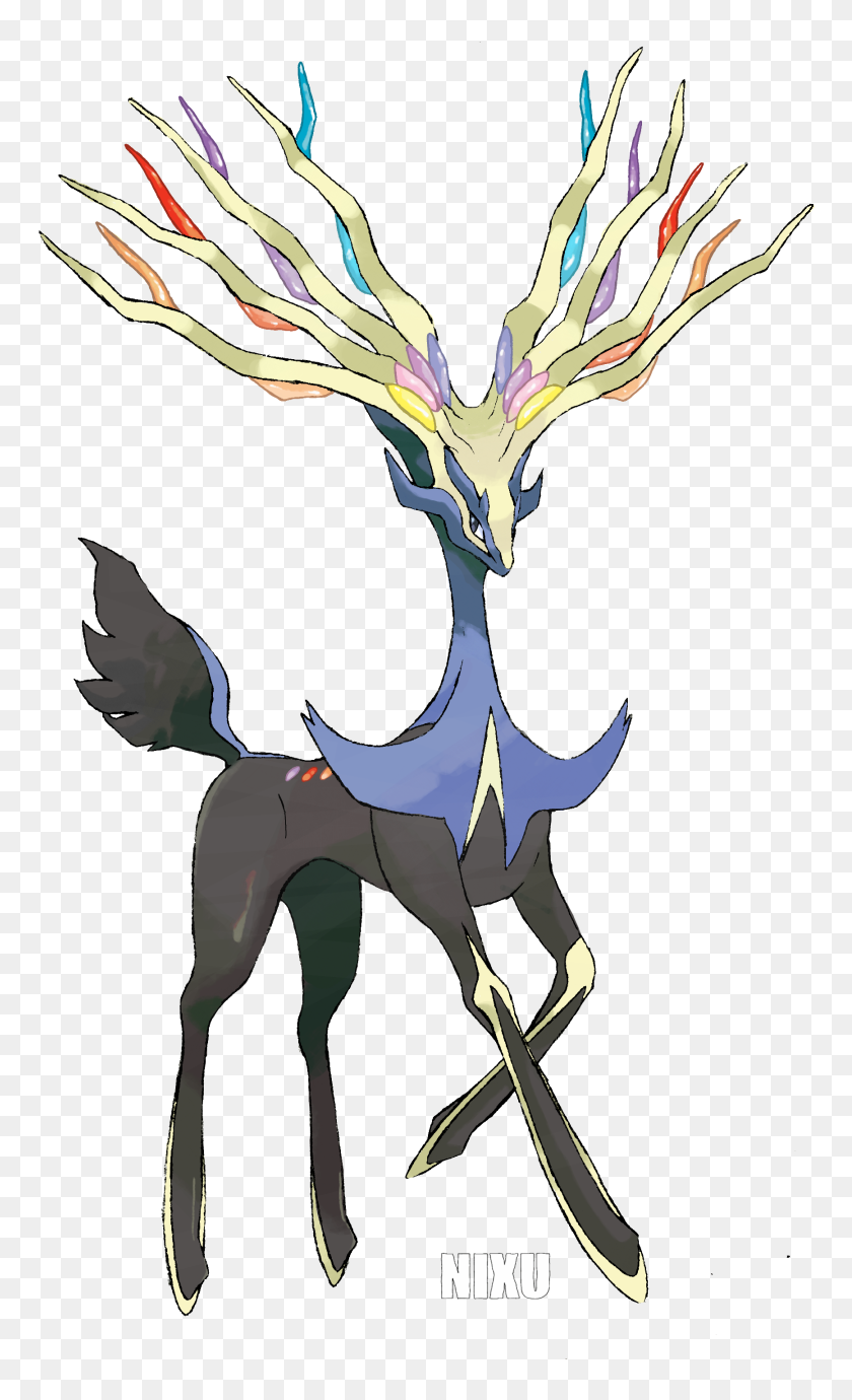 Xerneas Pokemon Png , Png Download - Cartoon, Transparent Png ...