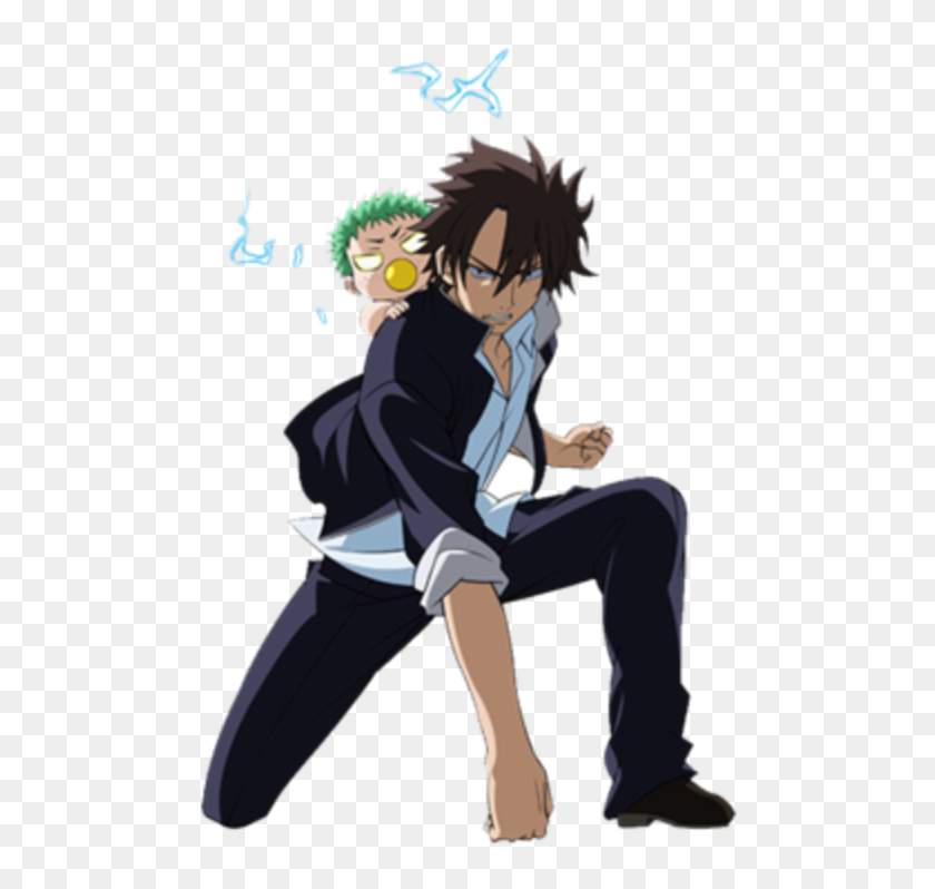 I Am Happy That Shisho Kenshin Himura Piccolo And Beelzebub Anime Hd Png Download 486x726 Pinpng