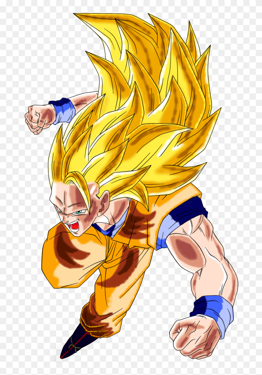 Ssj3 Goku Render By Evil Black Sparx 77 D5l8yp5 - Dbz Goku Ssj3 Render ...