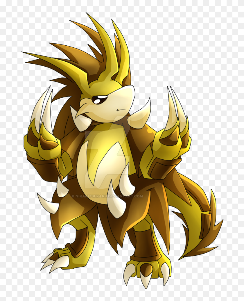 Pokemon Mega Sandslash, HD Png Download - 800x980 (#4465792) - PinPng