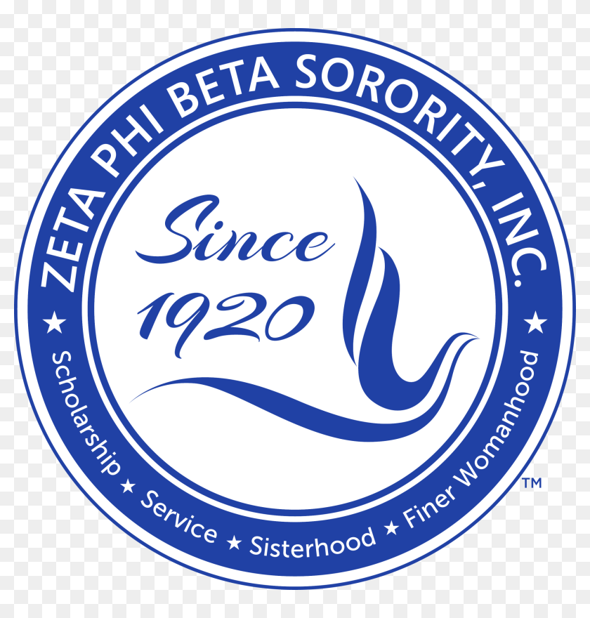 Zeta Phi Beta Sorority Logo, HD Png Download - 1920x1920 (#4507200 ...