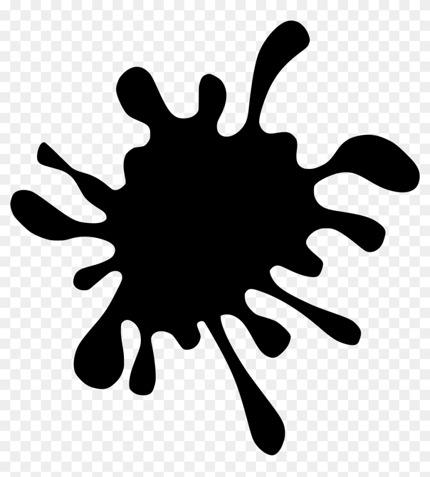 Download Png - Easy To Draw Paint Splatter, Transparent Png - 966x1024