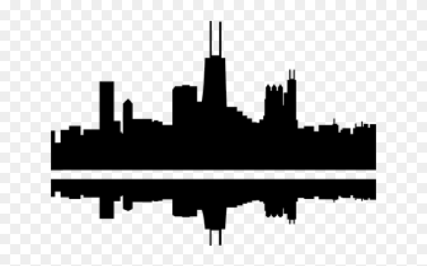 Chicago Clipart Silhouette - Design Live Poster, HD Png Download ...