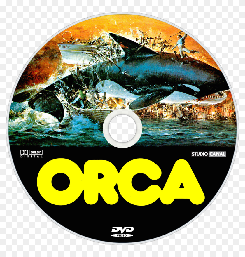 The Killer Whale Dvd Disc Image - Orca The Killer Whale Poster, HD Png ...