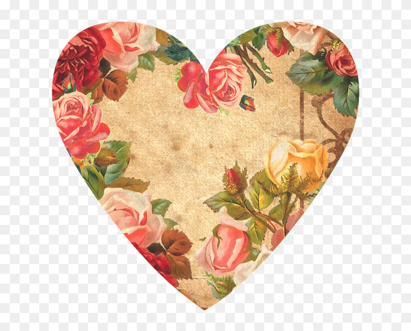 Corazones Vintage Png - Vintage Rose, Transparent Png - 800x800 ...