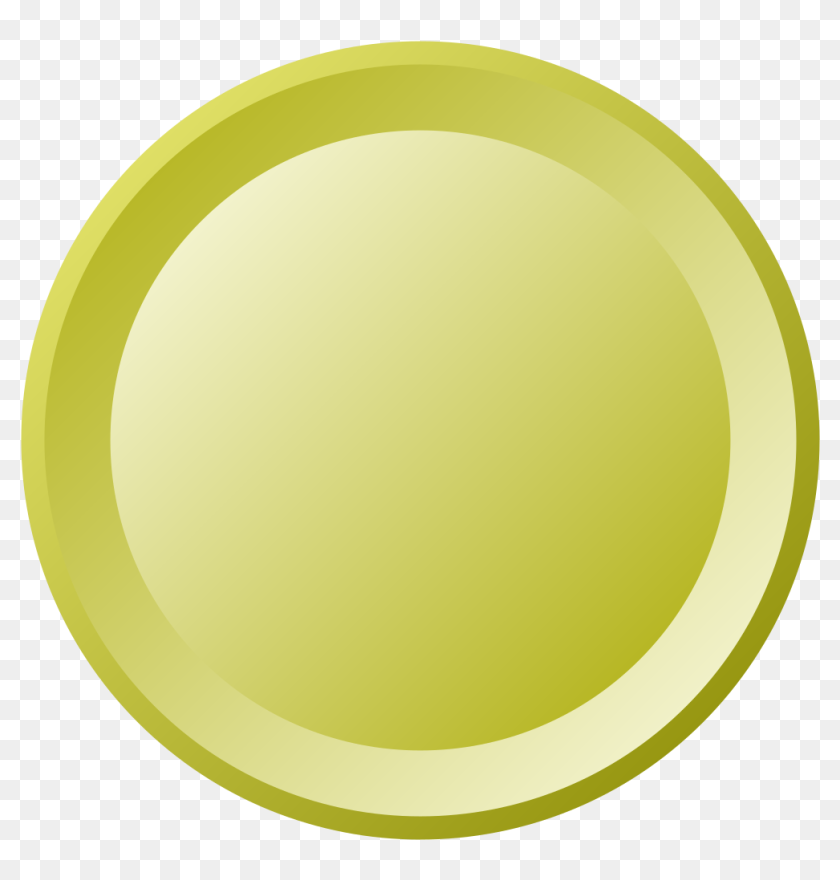 Yellow Round Button - Circle, HD Png Download - 1024x1024 (#4596975 ...