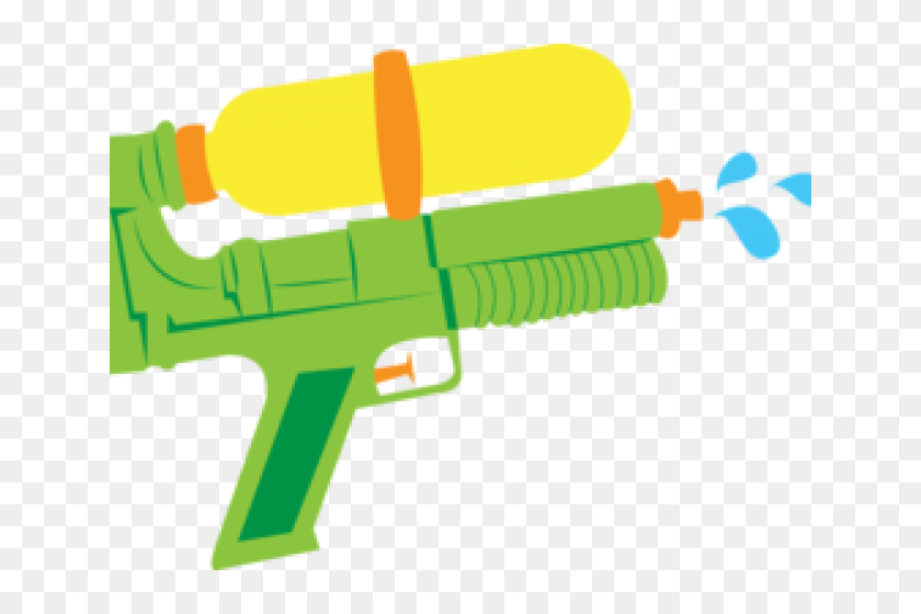 Gun Clipart Toy - Water Gun Clip Art, HD Png Download - 640x480 ...