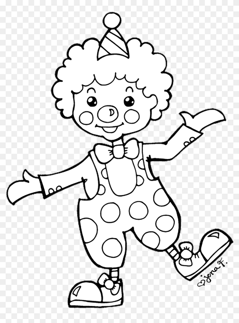 easy scary clown drawings - Clip Art Library