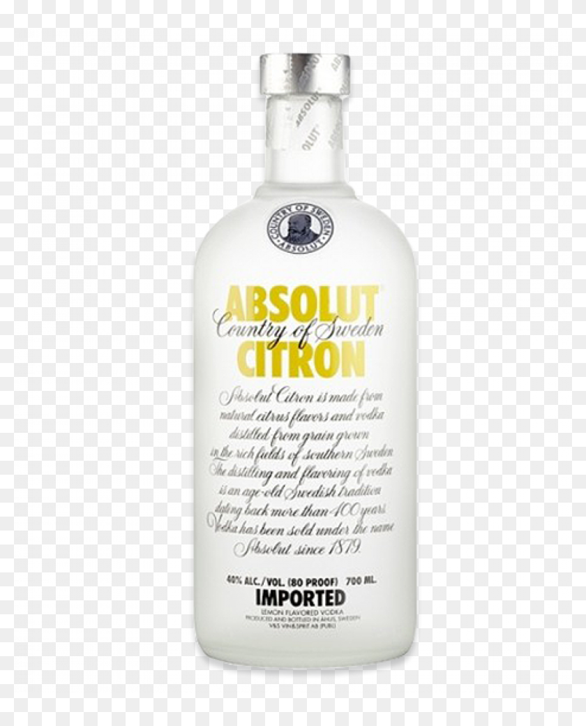 <b>Absolut</b> Citron Vodka 700ml - Simple Moisturizer, HD Png Download, png image...