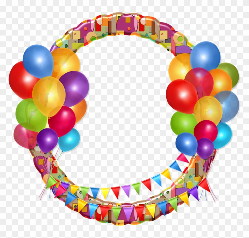 Marco De Globos Png Cadre Photo Anniversaire 1 Transparent Png 784x724 Pinpng