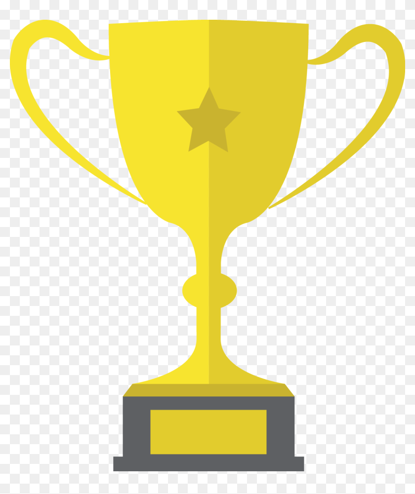 Vincitore Ai Dh Awards - Golden Trophy Icon Vector Free, HD Png ...