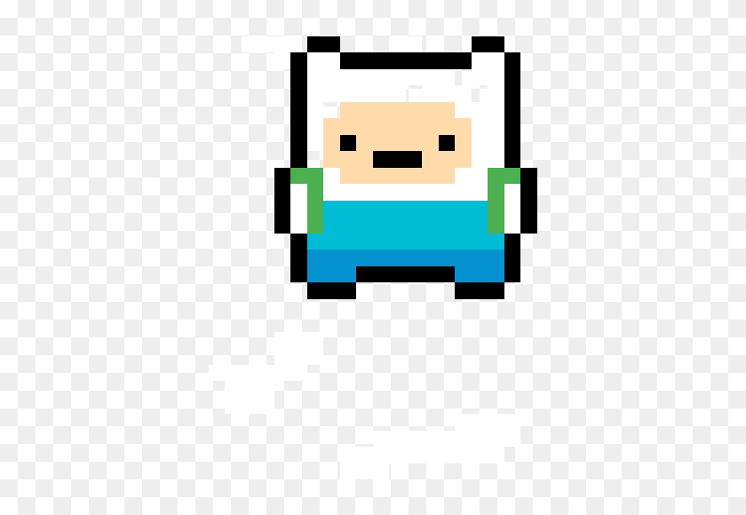 Finn - Pixel Art Finn El Humano, HD Png Download - 592x592 (#4712280 ...