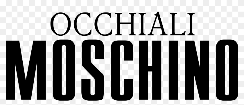 Moschino Occhiali Logo Png Transparent - Moschıno Logo, Png Download ...