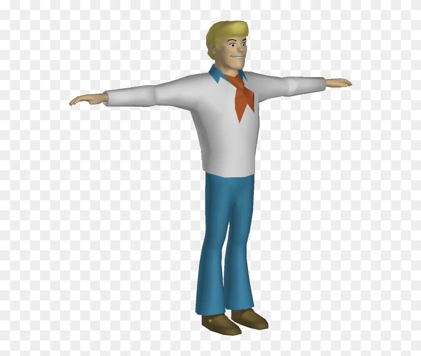 Fred Scooby Doo T Pose Hd Png Download 750x650 4745134 Pinpng