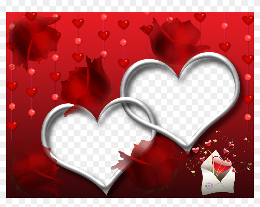 Love Frame 4downloads - R And M Love, HD Png Download - 2362x1772 ...