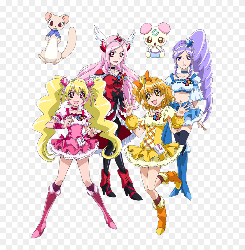 Intermediate Gods - Goanimate Pretty Cure, HD Png Download - 623x777 ...