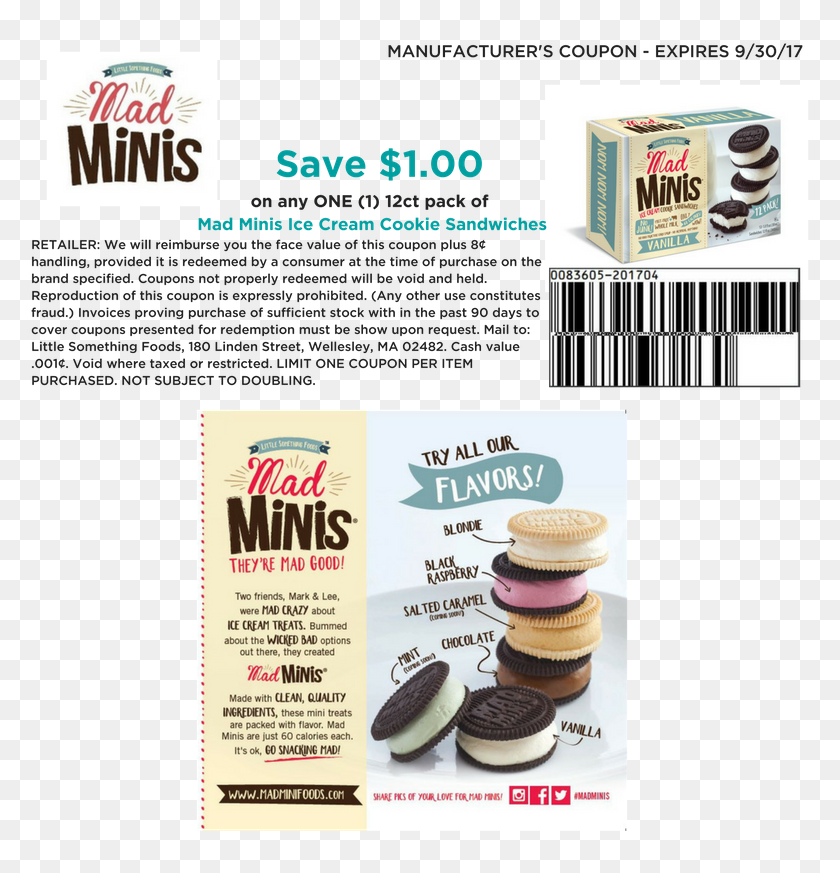 Mads minis. Coupon PNG.