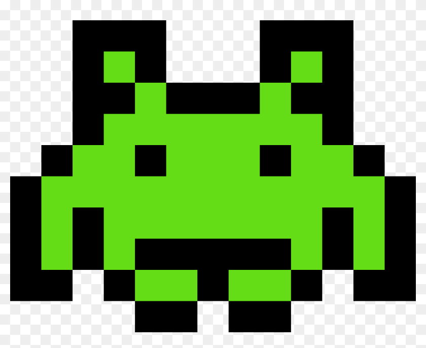 Alien - Space Invader Pixel Png, Transparent Png - 1196x920 (#4772125 ...