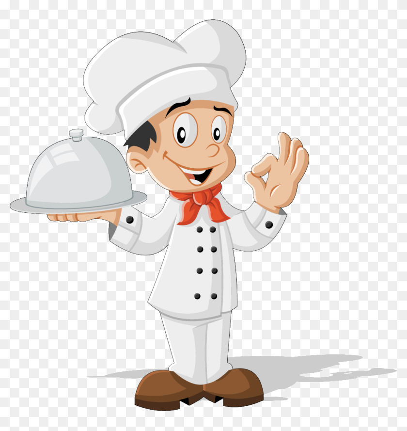 Meal Catering Industry Chef Cartoon Background Vector - Png Of Chef ...