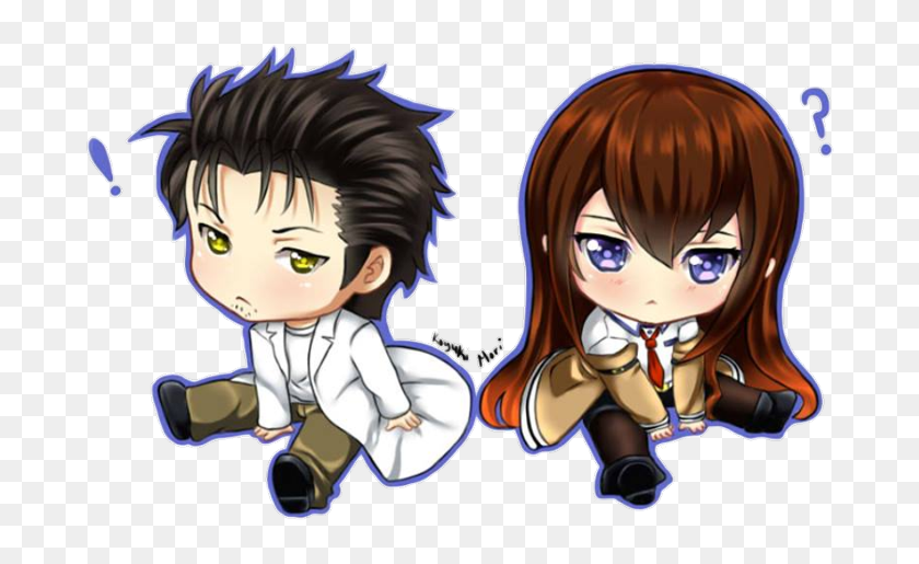 Steins Gate Okabe Chibi Hd Png Download 8x480 Pinpng