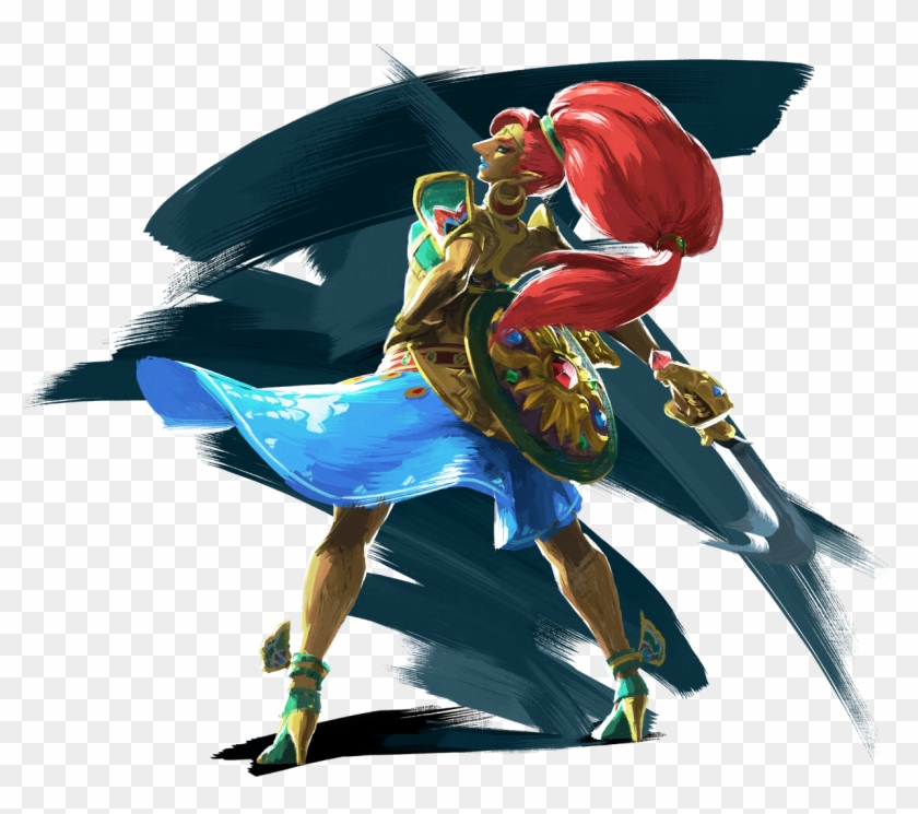 Urbosa - Legend Of Zelda Breath Of The Wild Urbosa, HD Png Download ...