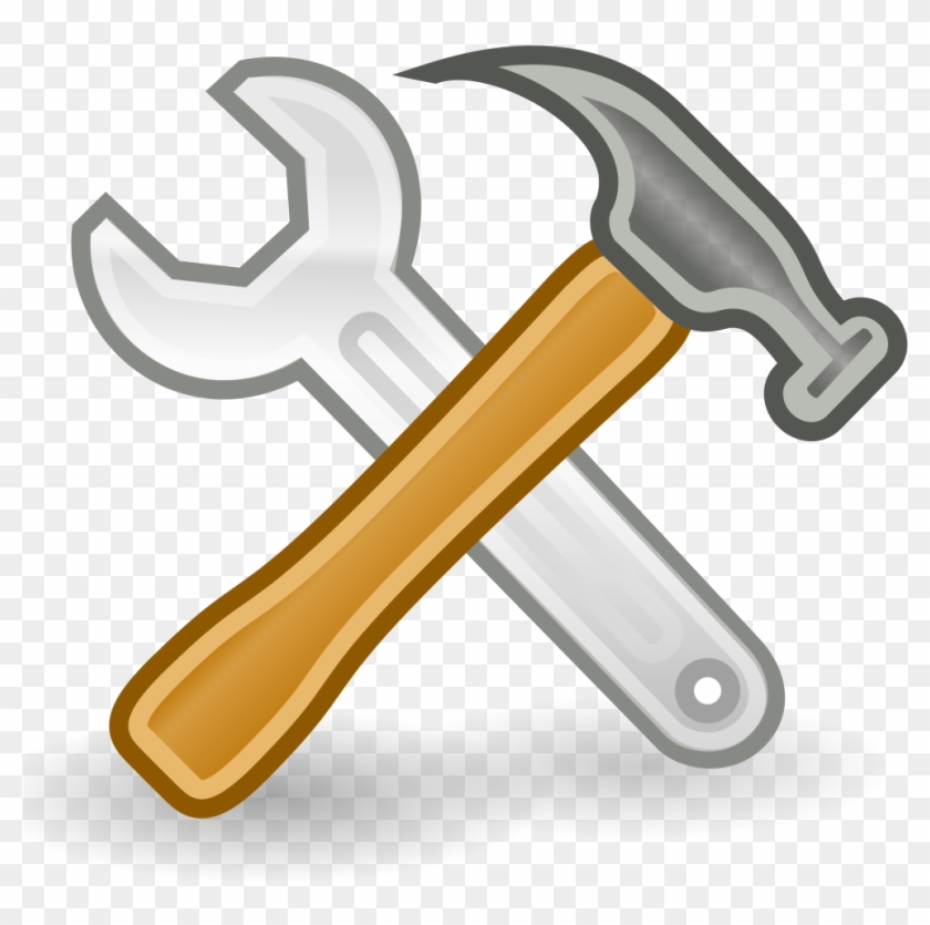 Tools Spanner Hammer - Hammer Image No Background, HD Png Download ...