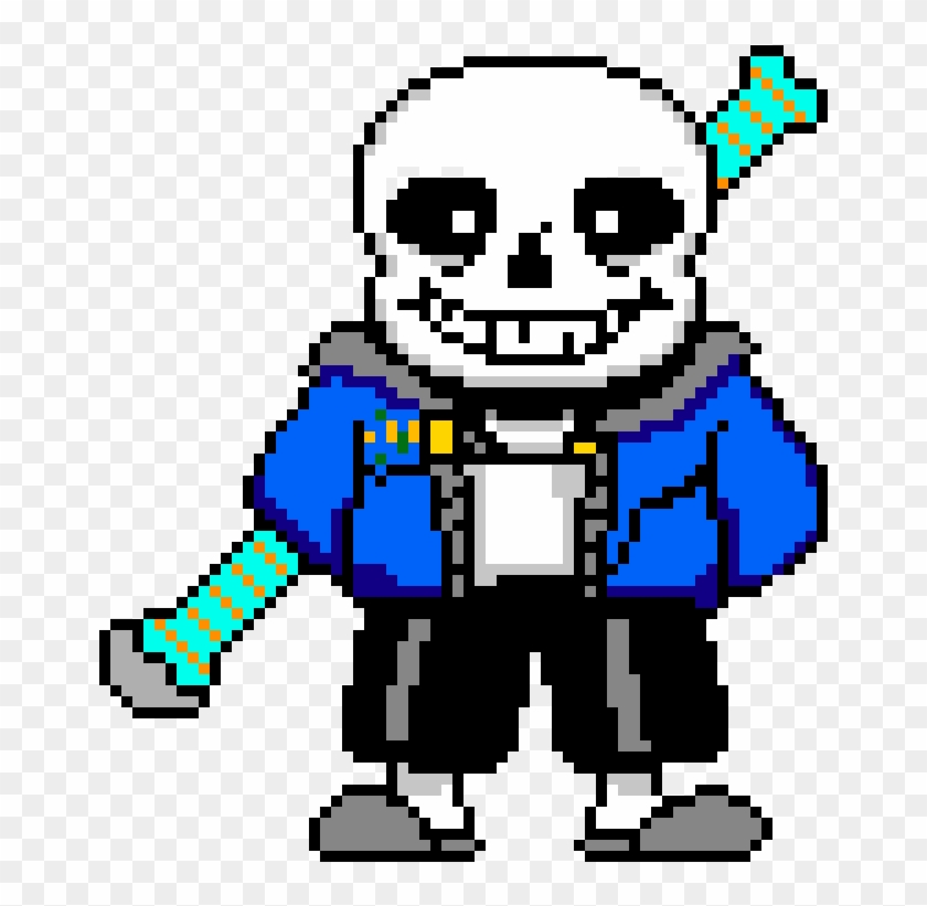 Sans With Glowing Eye , Png Download - Undertale Sans And Gaster ...