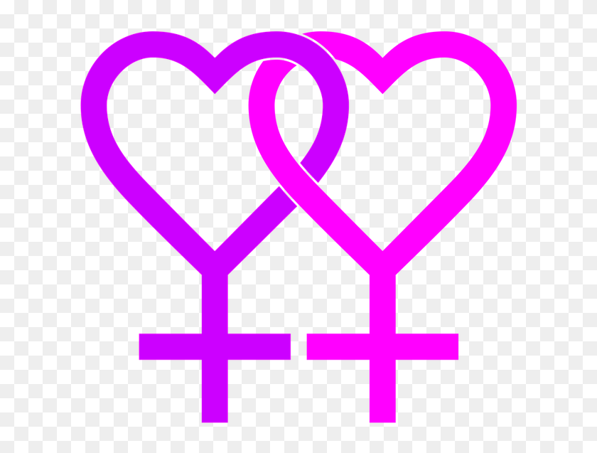 Lesbian Symbol, HD Png Download - 640x575 (#4805744) - PinPng