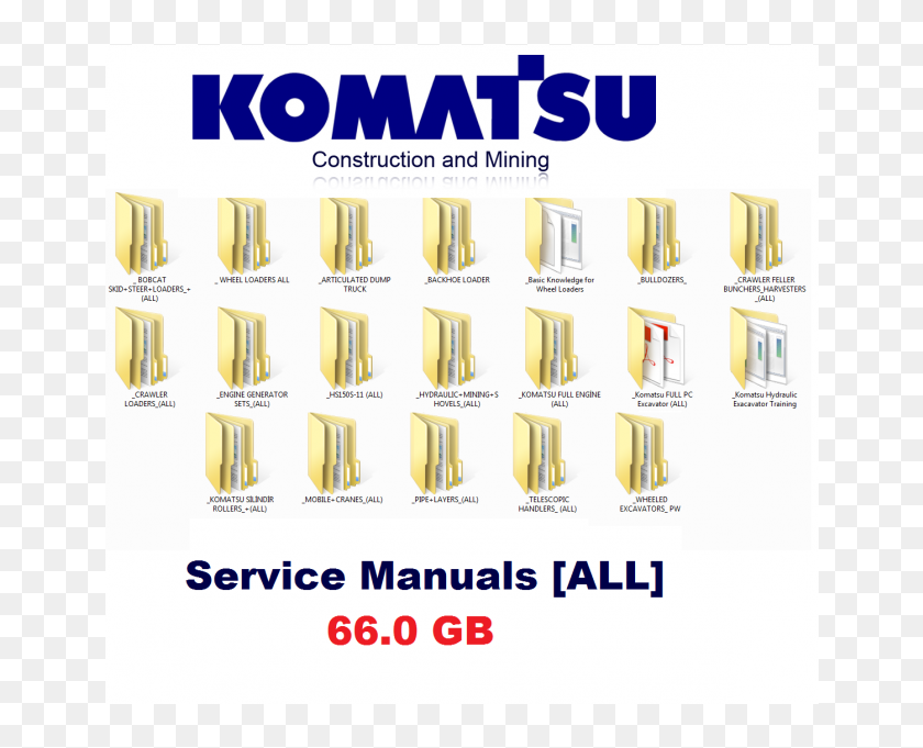 Komatsu Service Manuals [all] - Poster, HD Png Download - 1080x600