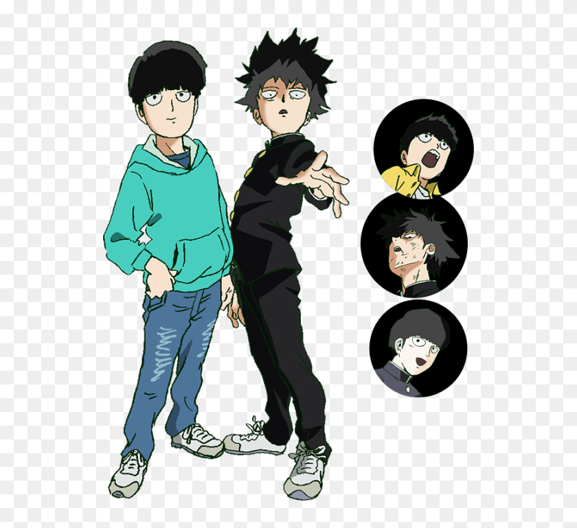 Did A Little Digging On The Official Website And A - Mob Psycho 100 ...