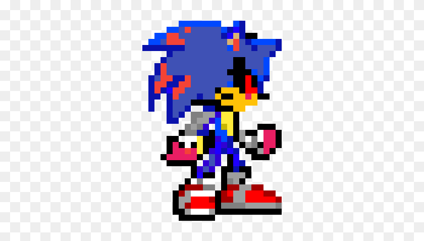 Sonic Sprite Png - Sonic Advance Sonic Sprite, Transparent Png - vhv