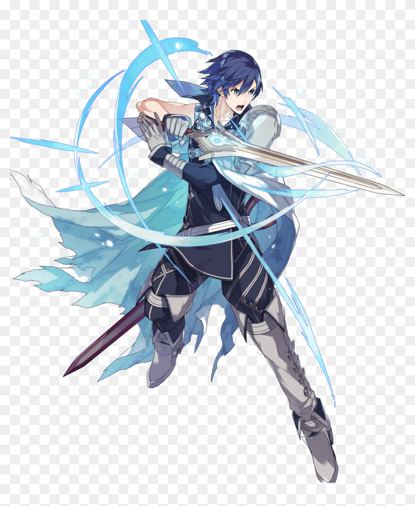 Full Attack Robin - Chrom Fire Emblem Heroes Attack, HD Png Download ...