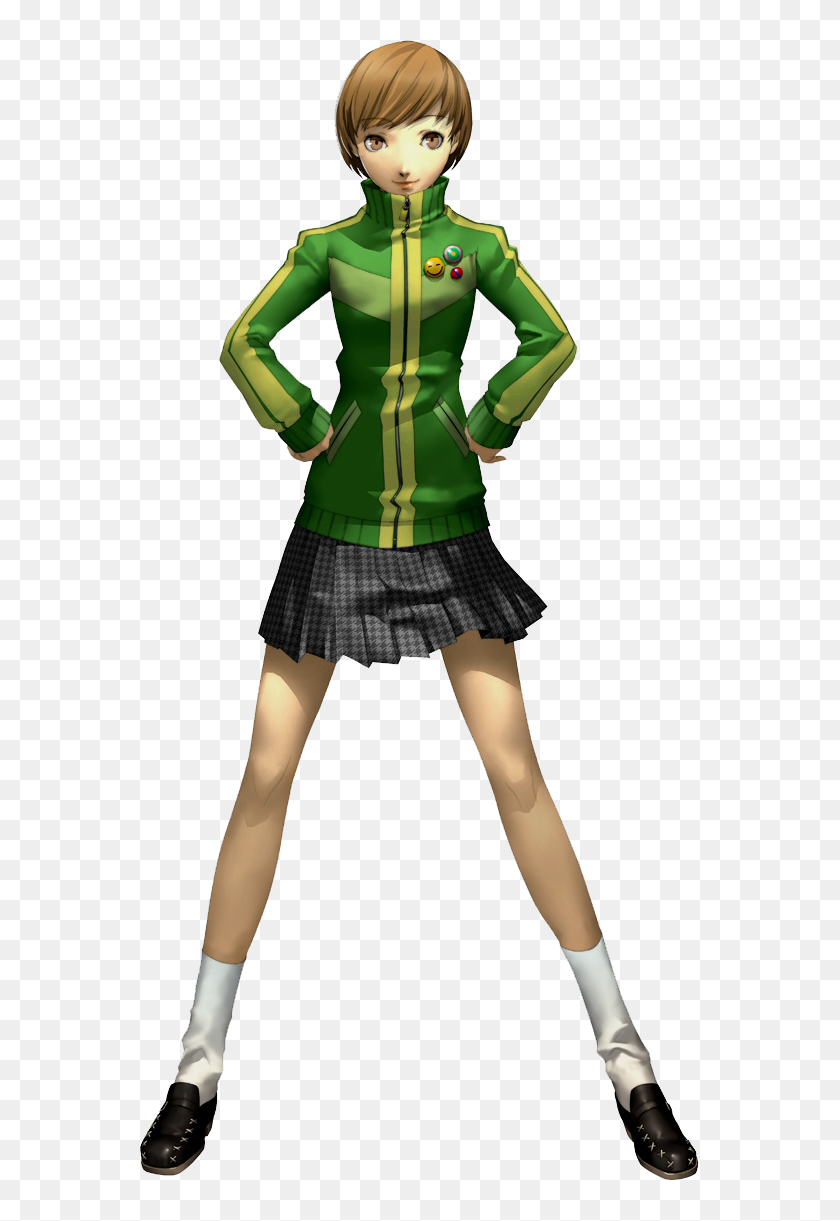 Chie Satonaka - Persona 4 Chie's Persona, HD Png Download - 559x1141 ...