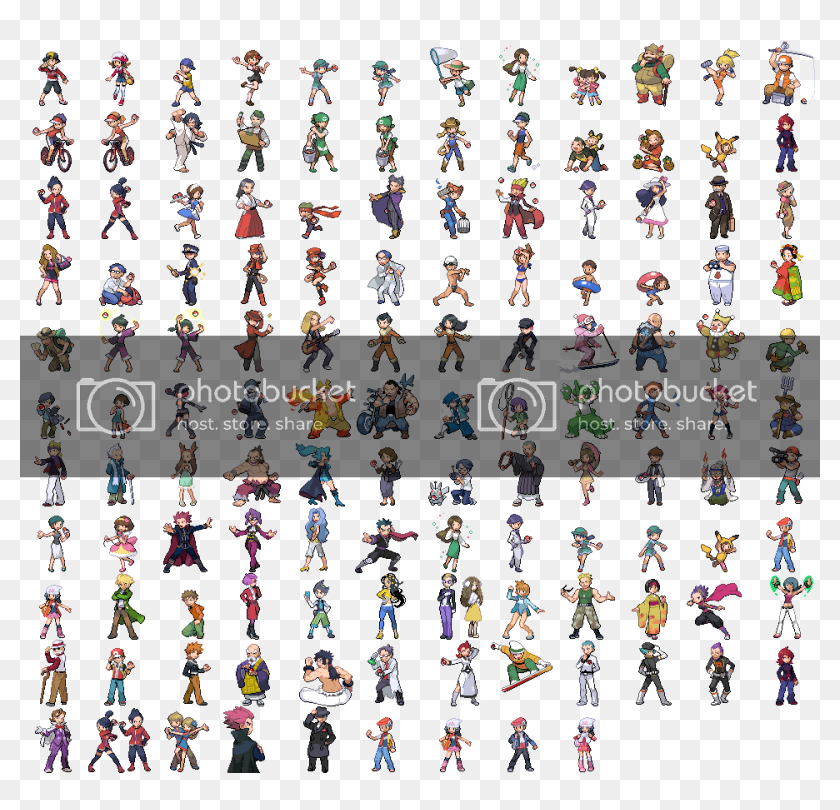 Nikocool110 - Pokemon Trainer Red Sprite, HD Png Download