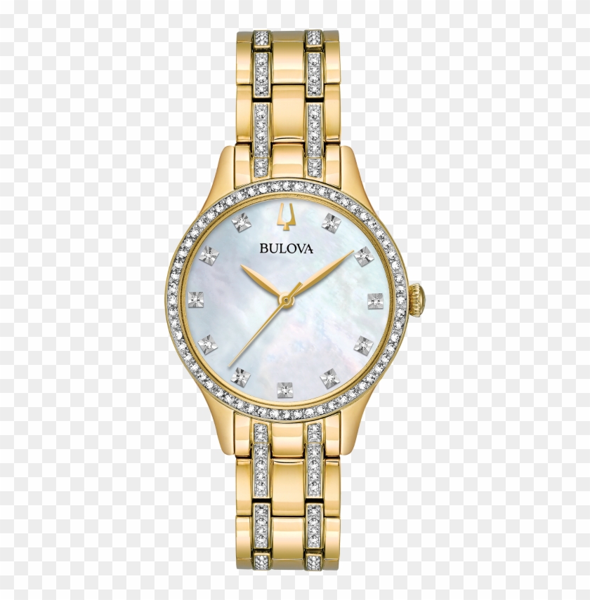 Crystal Back View Crystal Main View - Bulova, HD Png Download - 400x800 ...