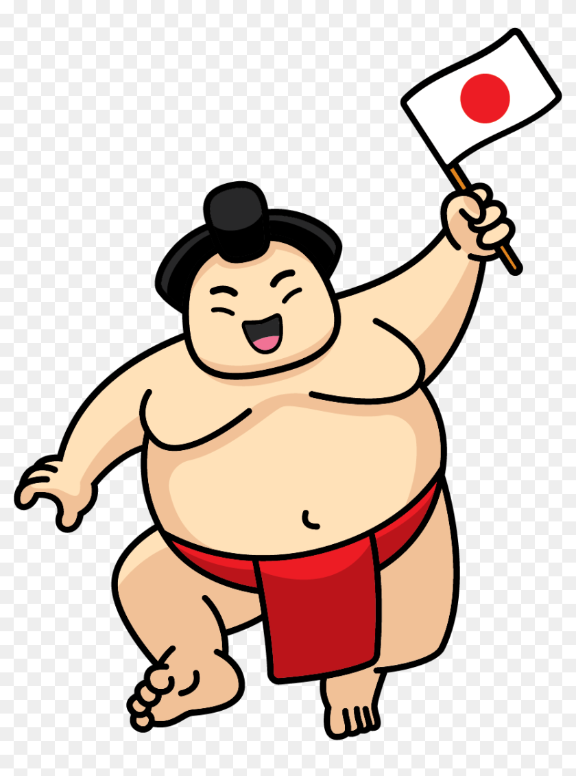 Sumo Is Fun For The Whole Family, Even When The Wrestlers - Japanese