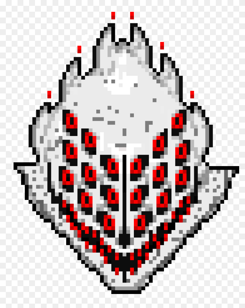 Ultra Fell Gaster Blaster - Gaster Blaster Pixel Art, HD Png Download 