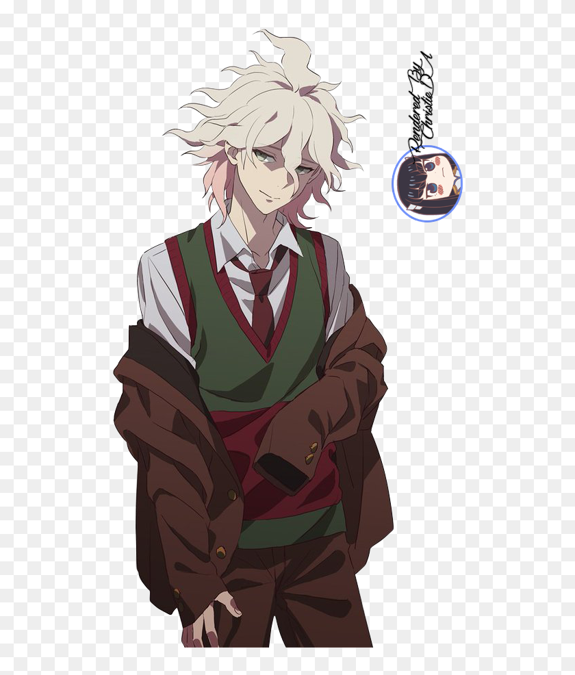 Amazing World Kozzeteve Itt Nagito Komaeda Fanart Png