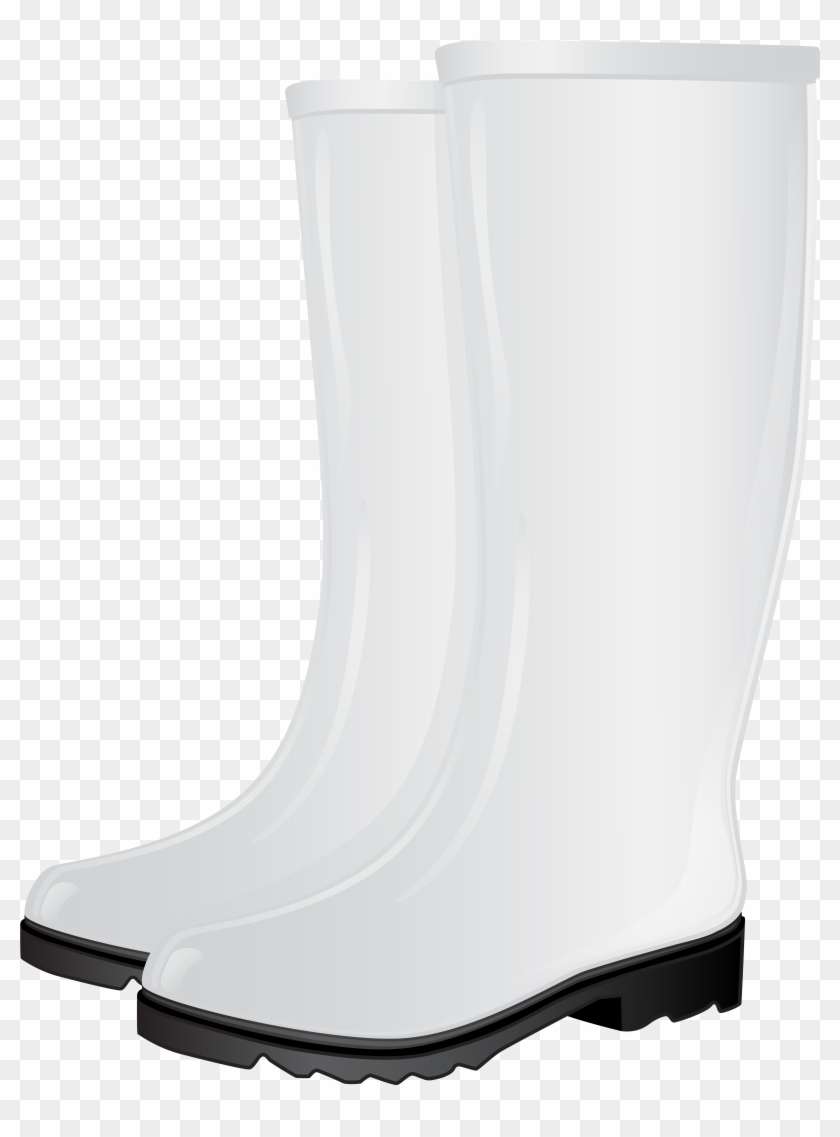 White Rubber Boots Png Clip Art Image, Transparent Png - 6139x8000 ...
