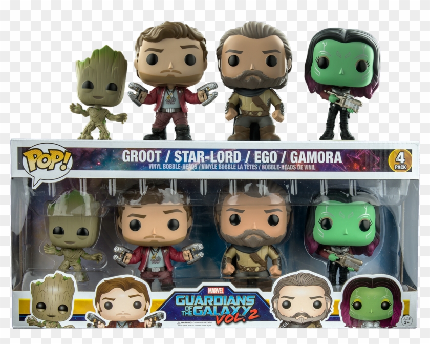 funko pop guardians of the galaxy 4 pack