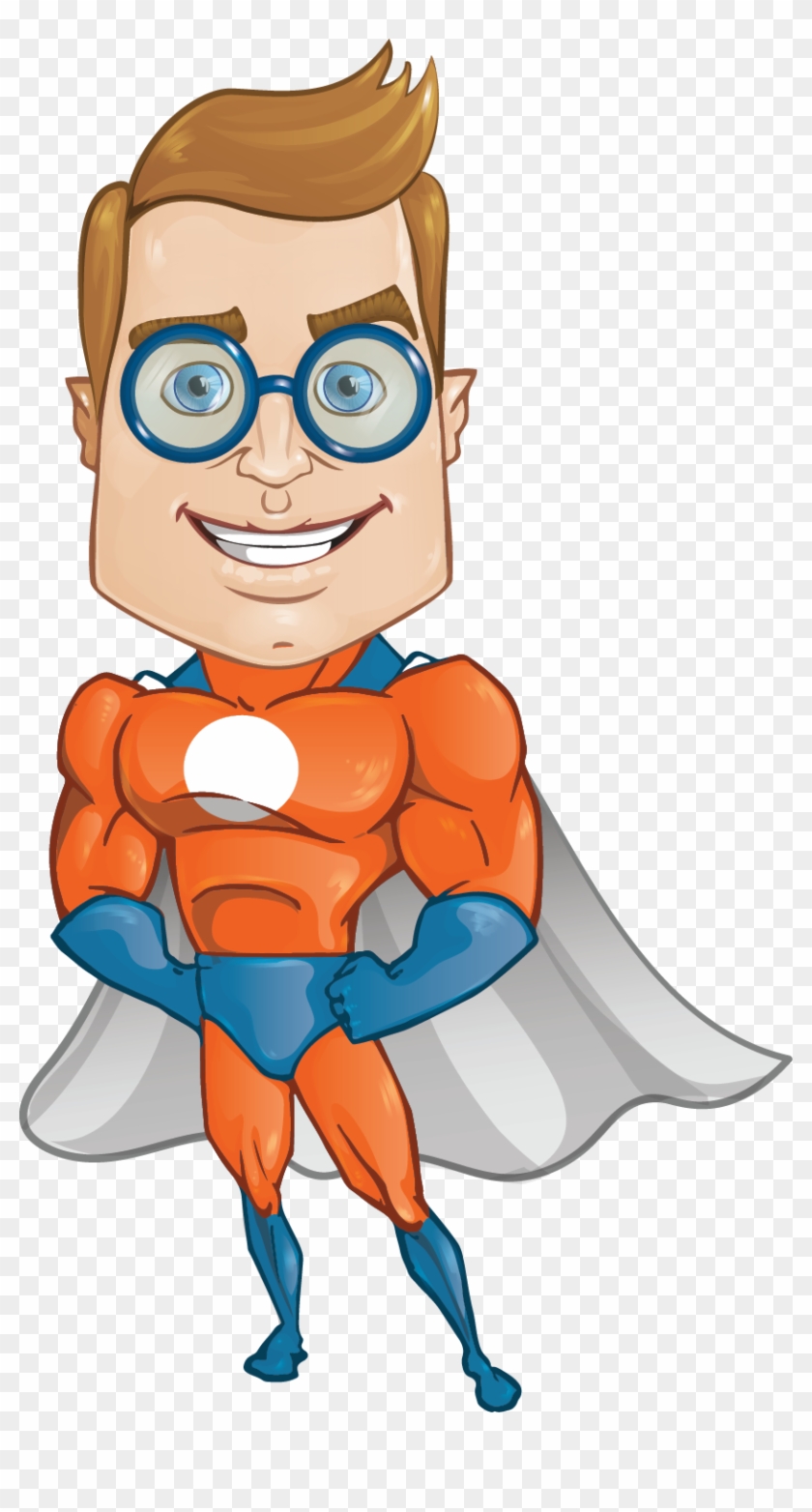 Superhero Free To Use Cliparts - Super Hero Vectors, HD Png Download ...