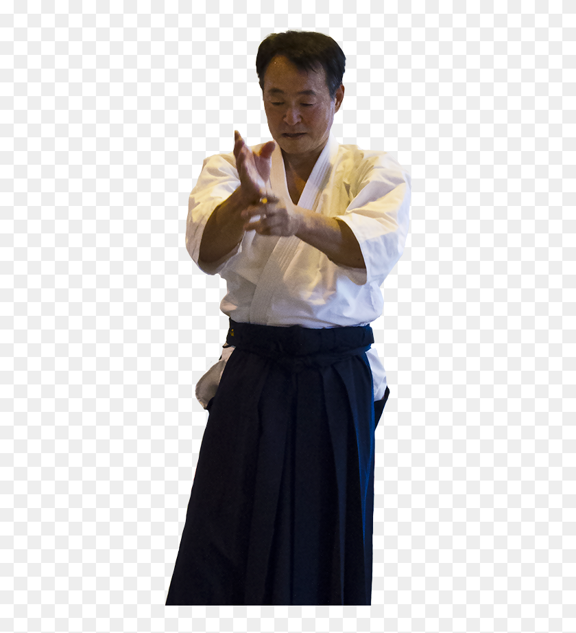 Atsushi Mimuro - Aikikai Aikido - Kinomichi, HD Png Download - 561x850 ...