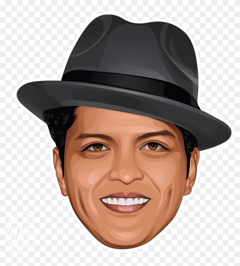 Bruno Mars - Bruno Mars Clip Art, HD Png Download - 2200x2200 (#511751 ...