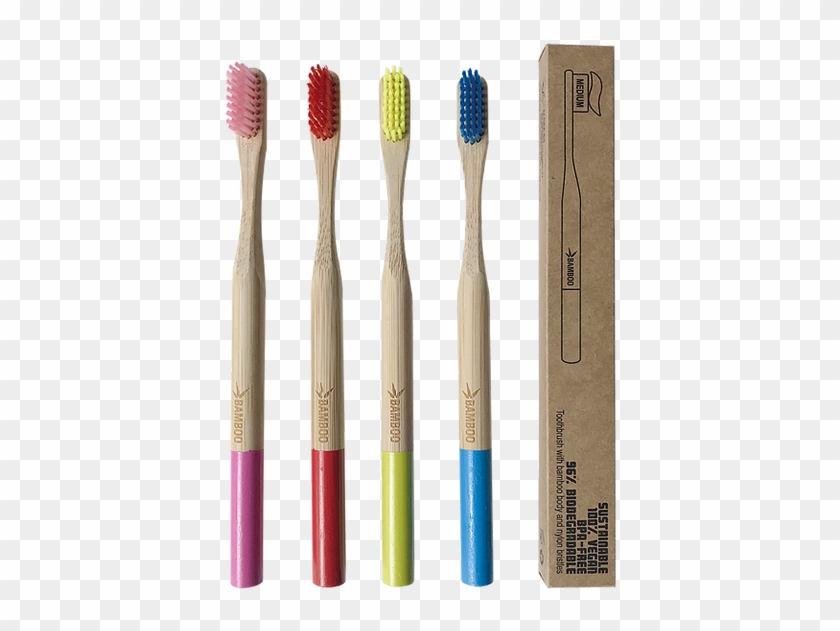 Spazzolino Bamboo - Himalaya Toothbrush, HD Png Download - 568x604 ...