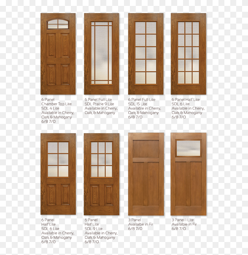 Timbergrain Fiberglass Door Panels - Home Door, HD Png Download ...